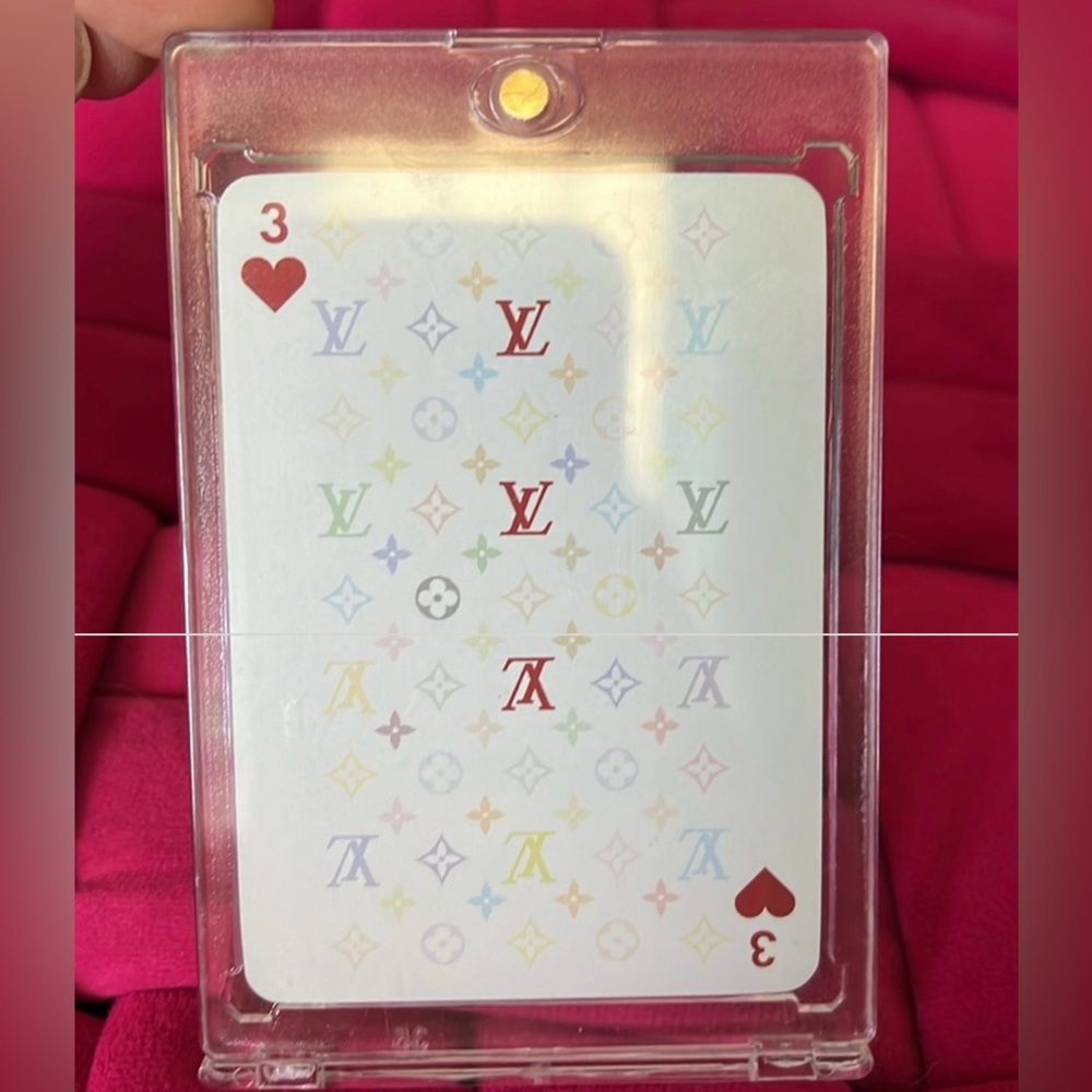 Louis Vuitton Playing Card